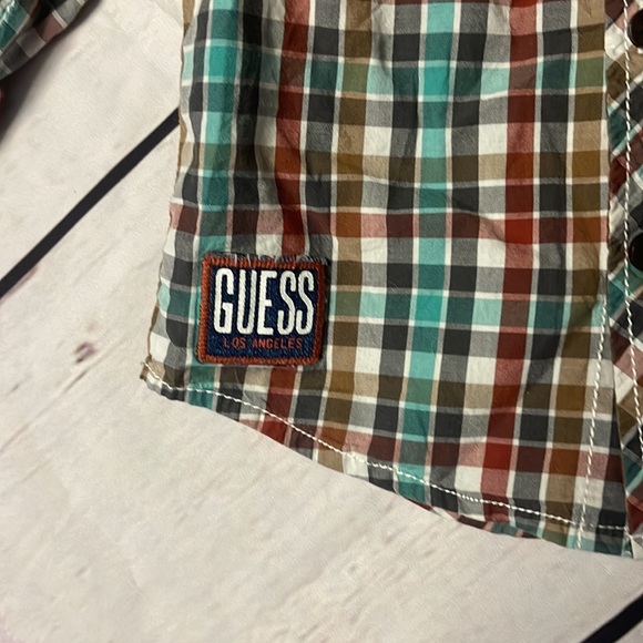 GUESS 24 mo plaid dress shirt - Picture 4 of 8
